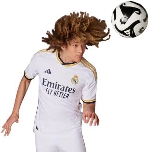 قميص adidas لكرة القدم للرجال Real Madrid 23/24 Authentic Home Jersey - مزيج أسطوري من الأناقة والراحة (as1، Alpha، l، Regular، Regular) أبيض in Kuwait