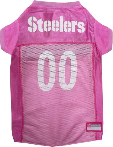 NFL PIT-4019-MD Pittsburgh Steelers Pet Pink Jersey، متوسط in Saudi Arabia