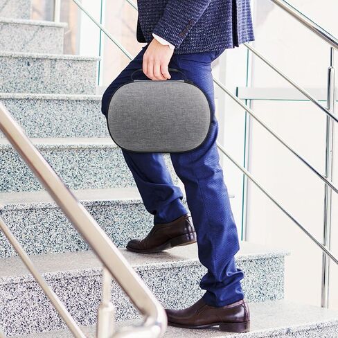 Carrying Case for Apple Vision Pro, Hard EVA Shell Portable Travel Handbag, Durable Anti-Scratch Full Protection Storage Bag Compatible with Apple Vision Pro VR Headset and Accessories in Kuwait