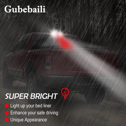 Smoke Lens LED Back Cab Third 3rd Brake Light Replacement for 2007-2018 Toyota Tundra, Waterproof High Mount Stop Light Rear Cargo Lamp in Saudi Arabia