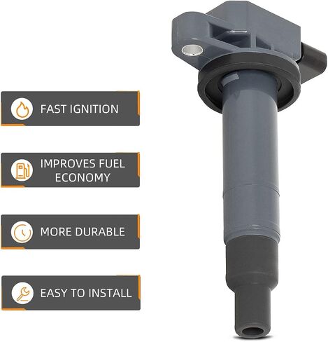 DEAL AUTO ELECTRIC PARTS Set of 1 New Ignition Coils Compatible With xA xB - Echo Prius Yaris 1.5L L4 Replacement For UF316 5C1293 C1304 in Saudi Arabia