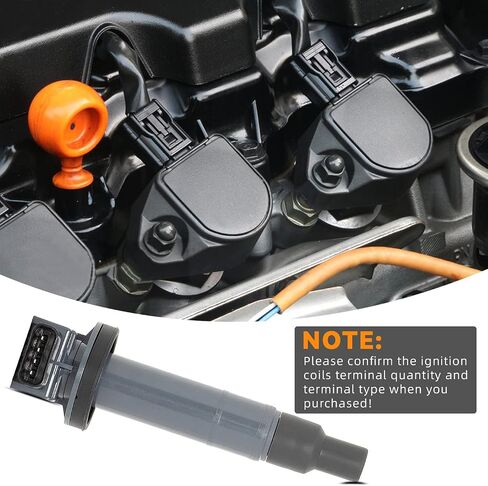 DEAL AUTO ELECTRIC PARTS Set of 1 New Ignition Coils Compatible With xA xB - Echo Prius Yaris 1.5L L4 Replacement For UF316 5C1293 C1304 in Saudi Arabia