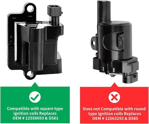 AUTOSAVER88 Ignition Coils 8 Pack Compatible with GMC Savana Sierra 1500/2500/3500 Yukon/XL - Cadillac Escalade - Chevrolet Silverado Express Avalanche Suburban Tahoe in Saudi Arabia