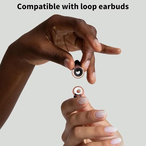 مجموعة من 6 قطع على شكل كتم الصوت لسدادات الأذن الحلقية، حشوات كتم الصوت قابلة لإعادة الاستخدام لتقليل الضوضاء، سدادات أذن هادئة ملحقات لمكتبة المنزل والمكتب (6 ألوان) in Kuwait