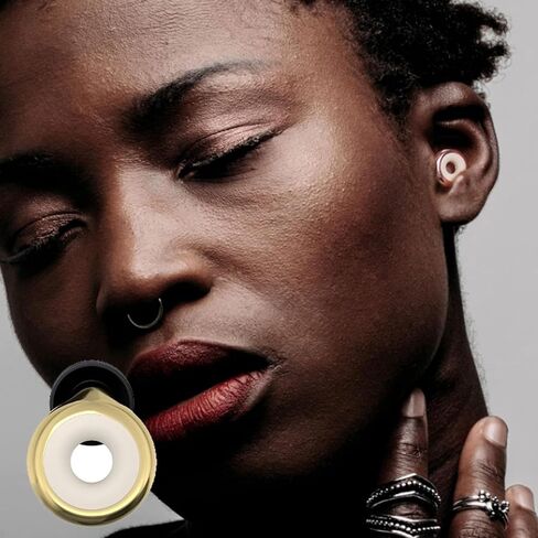 مجموعة من 6 قطع على شكل كتم الصوت لسدادات الأذن الحلقية، حشوات كتم الصوت قابلة لإعادة الاستخدام لتقليل الضوضاء، سدادات أذن هادئة ملحقات لمكتبة المنزل والمكتب (6 ألوان) in Kuwait