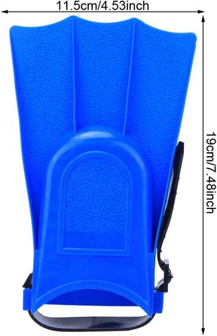 Kids Swimming Fins, 1 Paar Kids Diving Short Flippers PVC Swimming Training Fins Lightweight Scuba Flippers in Saudi Arabia