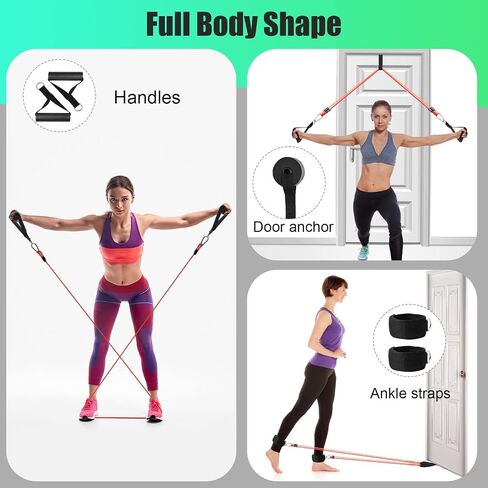 Door Anchor Strap for Resistance Bands - Heavy-Duty Multi-Loop Resistance Bands - Door Anchor, Up to 4 Anchor Points, Legs Ankle Straps for Resistance Training, Physical Therapy, Home Workouts in Saudi Arabia
