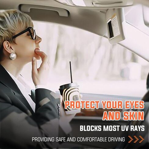 Youxmoto Sun Visor Left Driver and Right Passenger Side for Toyota Camry 2007 2008 2009 2010 2011 Without Sunroof, Beige Replaces # ‎74310-06750-E0, 74320-06780-B0 in Saudi Arabia