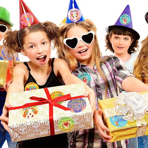 300 قطعة من ملصقات اللطف للأطفال - ملصقات إيجابية، ملصقات رسائل إيجابية لنشر اللطف في ختم المظروف، وتغليف الهدايا in Kuwait