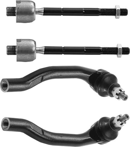 Suspension Dudes 4 PC Inner/Outer Tie Rod End Kit FITS Nissan Leaf 2018-2022, NV200 2013-2021, Sentra 2013-2019, ES800965 ES800966 EV800951 in Saudi Arabia