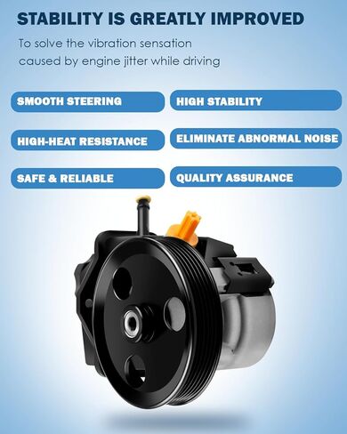 مضخة توجيه كهربائية ECCPP 20-69989 مناسبة لـ 2006 2007 2008 2009 2010 2011 لسيارة شيفروليه إمبالا، 2006-2007 لسيارة شيفروليه مونتي كارلو in Kuwait