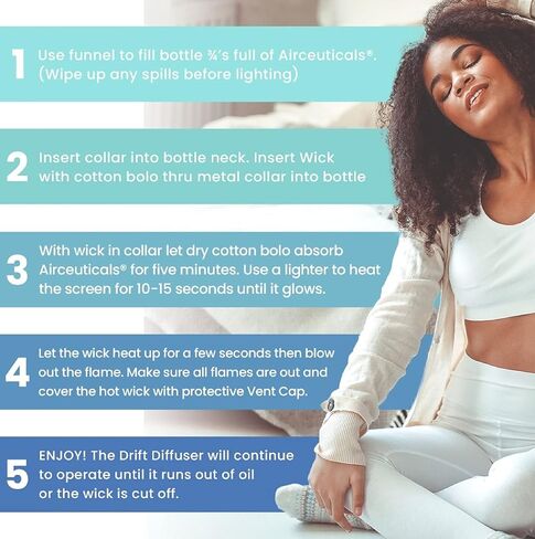 ناشر عطر منزلي من الزجاج الأرجواني الخزامي، 10 أونصة in Kuwait