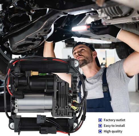 Compatible with Air Suspension Compressor Land Rover Range Rover L322 2003-2005 RQL000014 LR006201 in Saudi Arabia