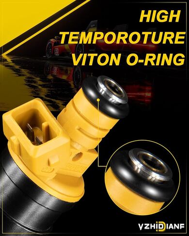 0280150943 Fuel Injectors for:-Ford, for:-Lincoln, for:-Mustang 4.6L, 5.0L, 5.4L, 5.8L, for:-Mercury Vehicles - E250, F150, F350, E350, 4 Holes, 1pc in Saudi Arabia