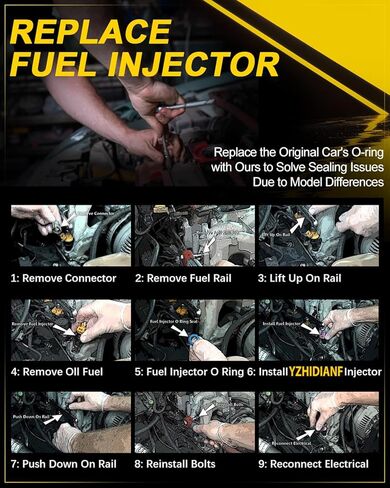 0280150943 Fuel Injectors for:-Ford, for:-Lincoln, for:-Mustang 4.6L, 5.0L, 5.4L, 5.8L, for:-Mercury Vehicles - E250, F150, F350, E350, 4 Holes, 1pc in Saudi Arabia