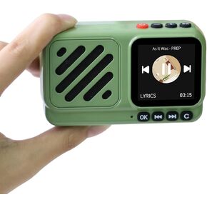 Voyager Bluetooth Speaker Wireless Internet Radio with WIFI/4G,World Radio Station,BT5.3, Electronics for Home/Travel/Outdoor mini Portable Speaker