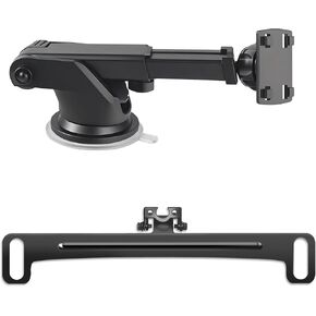 Carplay Mount,(4.3"-10")Baby Car Camera Mount for Rohent,Backup Camera Monitor Bracket,Android Auto Screen Dashboard Mounting Holder,Car Play Screen Holder for Carpuride, Car Stereo Suction Cup Holder