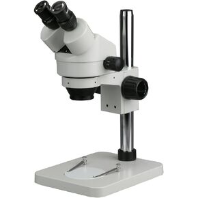 AmScope 7X-45X Stereo Binocular Microscope with 14" Pillar Stand