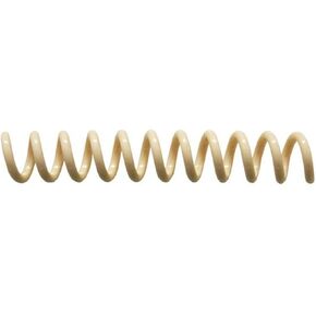 Spiral Binding Coils 6mm x 381mm (1/4 x 15-inch) 4:1 [pk of 100] Legal Size; Color: Tan (PMS 467 C)