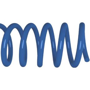 Spiral Binding Coils 7mm x 914mm (9/32 x 36-inch) 4:1 [pk of 100] Color: Blue (PMS 300 C)