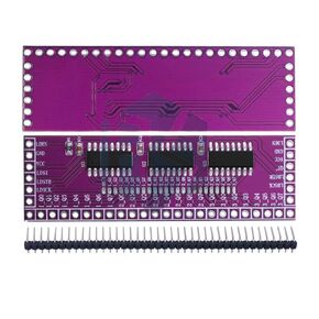 Microcontroller Serial to Parallel Pin Io Expansion Module 74HC595 Output Port 3 24pin Led Control New 2025 High for Reliable Electronic