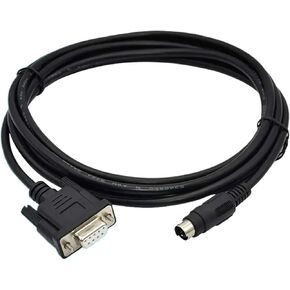 Suitable for FBS B1Z Series PLC Programming Cable PC-FBS Download Cable FBS-232P0-9F FBS232P09F(Blue-Magnetic Ring,2m)