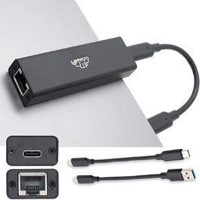 USB 3.2 to 5GbE Adapter (WP-UT5) Realtek RTL8157 Wired LAN Network Connection 5G, 2.5G, 1G, 100Mbps