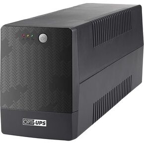 Opti-ups TS2000E (2000VA 1200W) خط ضمان 3 سنوات UPS Battery Backup & Risproge Protector AVR الجهد التلقائي ، مصدر طاقة غير قابل للانقطاع *يتطلب 20 مخرجًا شاهد الصورة
