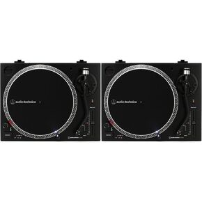Audio-Technica AT-LP120XUSB-BK Direct Drive Turntable with USB Pair - Black