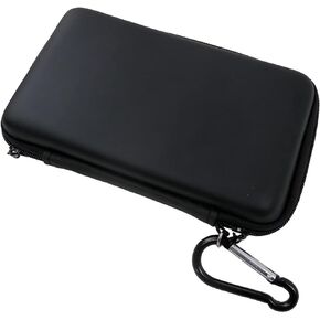 BLUE ELF Superior Carrying Cases for Nintendo New 3DS XL /3DS LL /3DS XL, Carry Hard Case Bag Pouch Features All Around Zipper which Holds Device Securely， Black [Video Game]