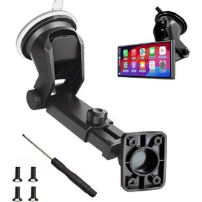 شاشة شاشة Carplay مع Scrwes ، قوس كوب شفط مرن لـ 7 "/ 9"/ 10.26 "سيارة شاشة Auto Auto Carn
