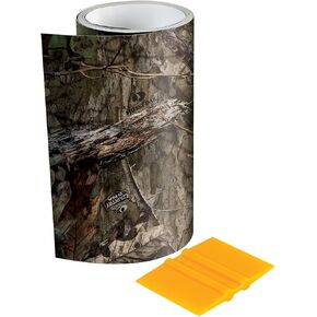 Mossy Oak Country DNA Bottomland Camouflage Tape Roll - Camo Vinyl with a Matte Finish - Ideal for Covering Guns, Bows, Cameras, and Other Hunting Accessories