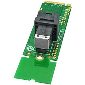 M. 2 to U.2 (SFF-8639) Adapter Card PCIe 4.0X4 to NVMe SSD Solid-State