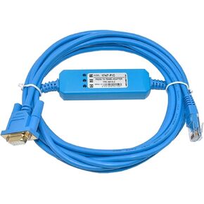 1747-PIC Programming Cable for AB SLC Series R232 Data Download Line DH-458 Gold Plated Interface
