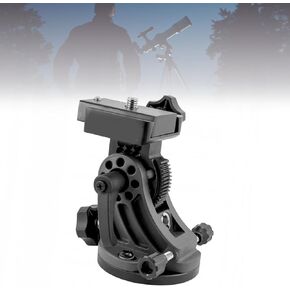 Scope Latitude Adjusting Chair, Dual Knobs, Stable Tracking, Ideal for Astronomical Observations, Telescope Latitude Alignment Holder