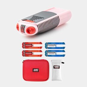 HERO AiiRO Non-Lethal Defense Aerosol Gel - Self Defense Weapon with 120dB Alarm, Pocket-Sized for Concealment, Easy Reload, Long-Lasting Effects - No Permit - Non-Lethal Gun Alternative