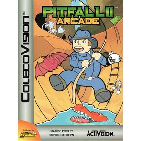 PITFALL II ARCADE COLECOVISION