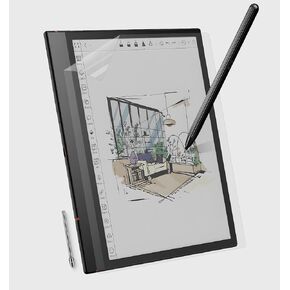 Paper Feel Screen Protector & Titanium Alloy Stylus Tip Bundle Fits for Boox Note Air 4C/3C-مثل فيلم كتابة الورق غير اللامع المضاد للحيوانات الأليفة ونصيحة دقيقة متينة لكتابة القلم الرسم