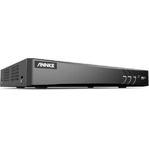 ANNKE 8CH 4K Security DVR Recorder with AI Human/Vehicle Detection, H.265+ Hybrid 5-in-1 CCTV DVR with Line Crossing & Intrusion Detection for Surveillance Camera, Easy Remote Access, NO HDD Included