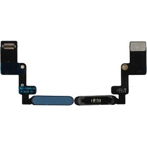 Duotipa Power Button Flex Cable for iPad 10th Generation 2022 10.9 inch A2696 A2757 A2777 Power On Off Switch Button Flex Cable Replacement (Blue)