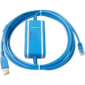 SN/SM/SH/SR/DL/NK/SU Series Programming Cable Data Download Line USB-RJ12(Gold Plated Isolated)