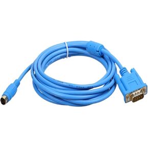 Compatible DOP-DVP Programming Cable DOP Touch Panel and Series Communication Cable DOP-XC(Gold Plated Version,10m)