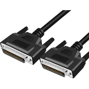 DB44 Connection Line, Male to Female Extension Line 3 Rows 44 Pin Data Line Programmer Signal Line Pure Copper(5m,Female to Male)