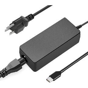 45W USB C Chromebook Charger Replacement for-HP Chromebook X360 14 14A G5 11 11A G6 G7 G8 EE R13 X360 14-ca051wm ca052wm 14-ca091wm ca061dx 11-ae051wm ae001tu ae027nr 12-c012dx 14-ca060nr USB Type C