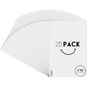 Golden State Art 7x7 Backing Boards, 25 Pack Bright White Backer Boards | 4-Ply Thickness Cardboard Backing for Picture Frames, Art Prints, Carfts, Photos in Kuwait