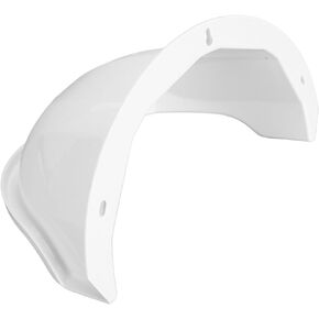 Camera Cover, Slip Sun Rain Cover with Multiple Holes, ABS Hard Camera Cover Applicable for Dome Type, PTZ Type Surveillance Camera (White)
