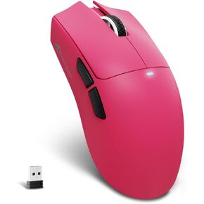ATTACK SHARK X11SE Ultra-Light Wireless Gaming Mouse, Tri-Mode-2.4G/USB-C Wired/BT, PixArt PAW3311 Gaming Sensor, 22KDPI, 5 Programmable Buttons for Laptop, PC, Mac Gamer (White)