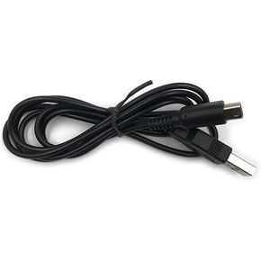 Yanhao [أجزاء ألعاب الفيديو] 3pcs 1.5m 24k معادن ثمينة شحن الشحن كابل كابل Micro USB 2.0 لـ Nintendo NDSI/NDSIXL/2DS/3DS/NEW 3DS/LL [استبدال] (اللون: 1.2 متر أسود)
