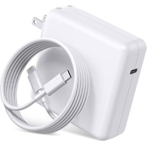 Mac Book Pro Charger - 96W USB C Charger Fast Charger Compatible with USB C Port Mac Book pro/Air, Include 6.6Ft Charge Cable
