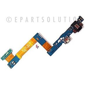 جزء epartsolution_replacement لجهاز Samsung Galaxy Tab A 9.7 "SM-T550 Micro USB Charge Charge Connector + Audio Jack Flex Cable USA